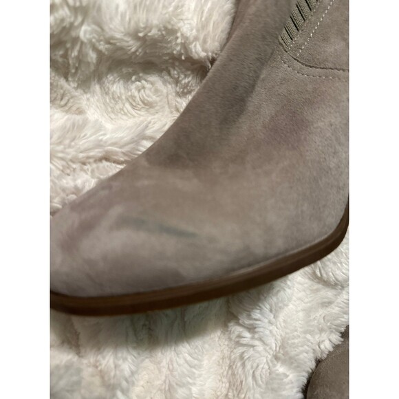Vionic Womens Perk Kaylee Ankle Boots 10 Suede Knit Heel - Picture 9 of 11